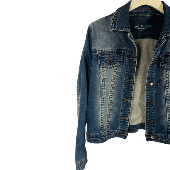 washed denim jean jacket size small PARASUCO - Picture 9 of 12